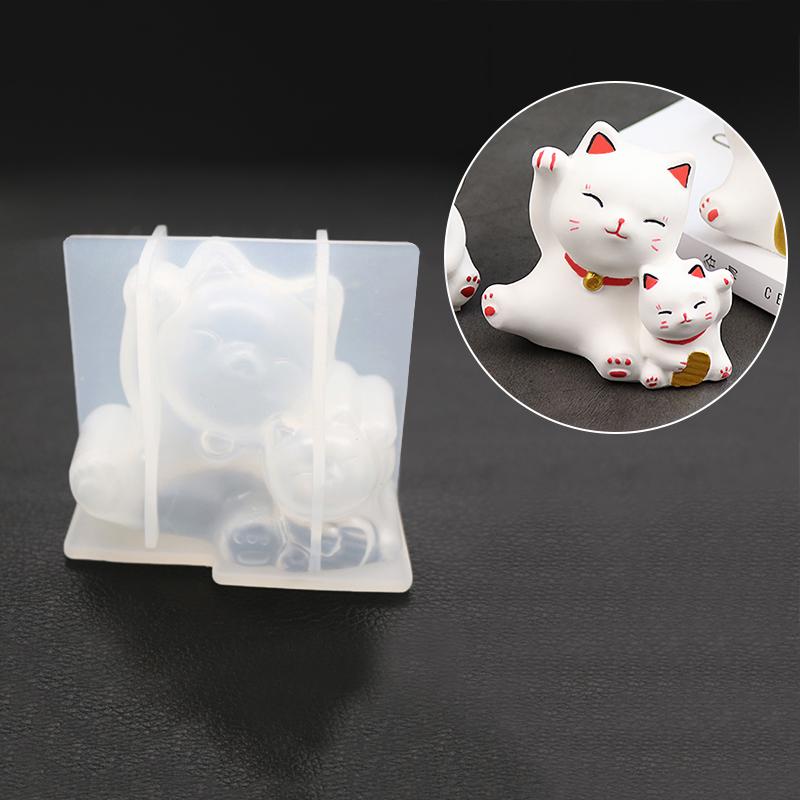 

3d силиконовая форма Diy Геометрия стерео медведь олень кошка форма для животных форма для украшения торта инструменты орнамент форма эпоксидная форма 2