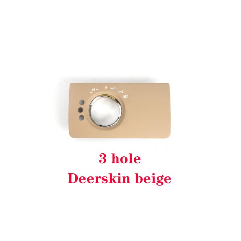 Car Interior Headlight Switch Panel Trim Head Lamp Button Panel Replacement For Mercedes Benz ML GL W164 X164 300 350 450 500