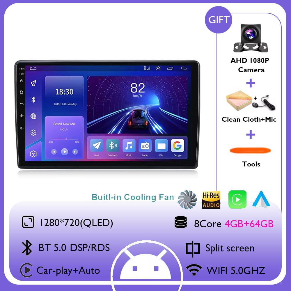 9Inch For Kia Ceed 2007 2008 2009  Android 14 Wireless Carplay Auto Car Radio Multimedia Video Player Navigation GPS DSP 4G+WIFI
