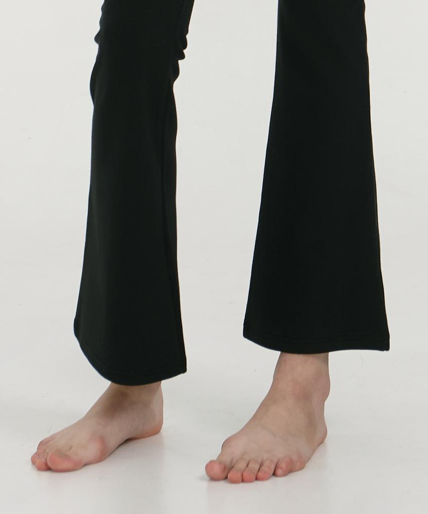 Debiweeo Comfortable Bootcut Pants Devi-B0060-Black