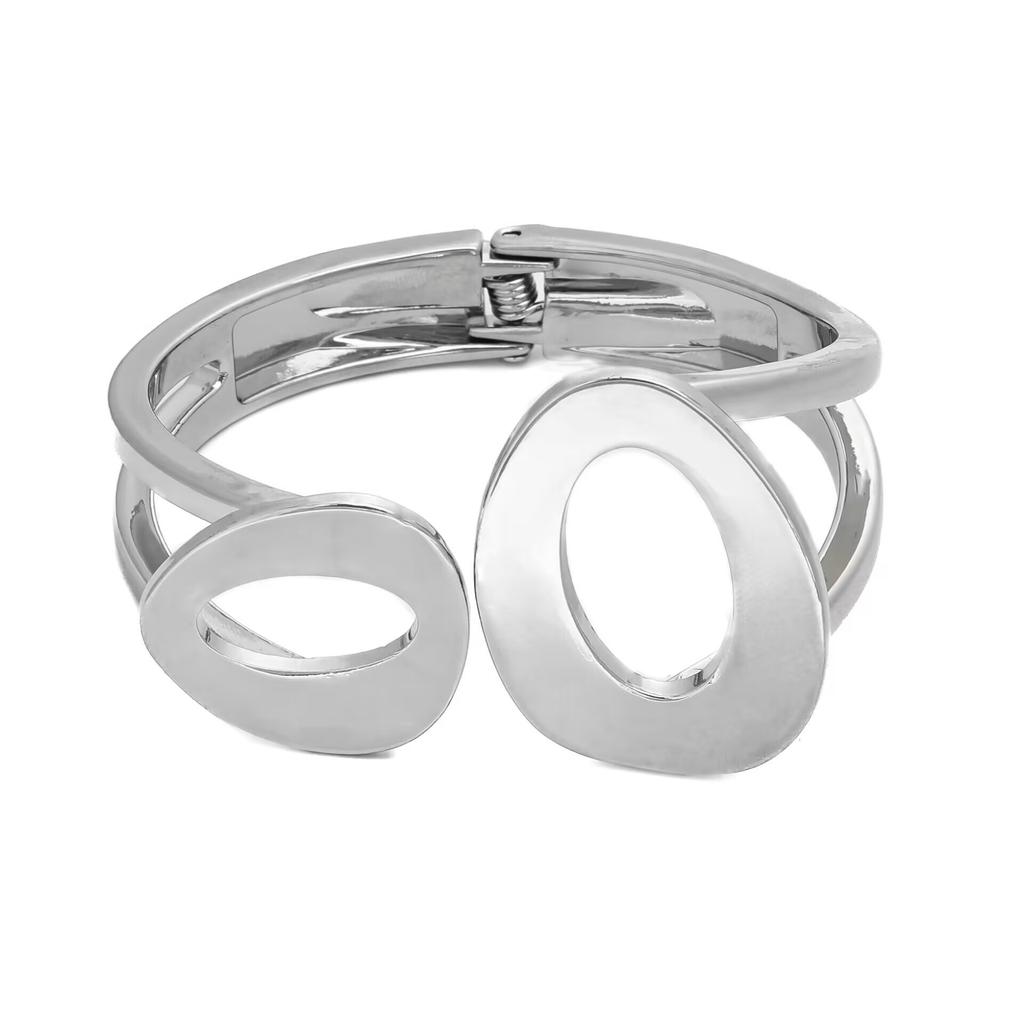 Bracelet INS Minimalist Irregular Wave Jewelry Metal Glossy Bracelet Ladies Jewelry