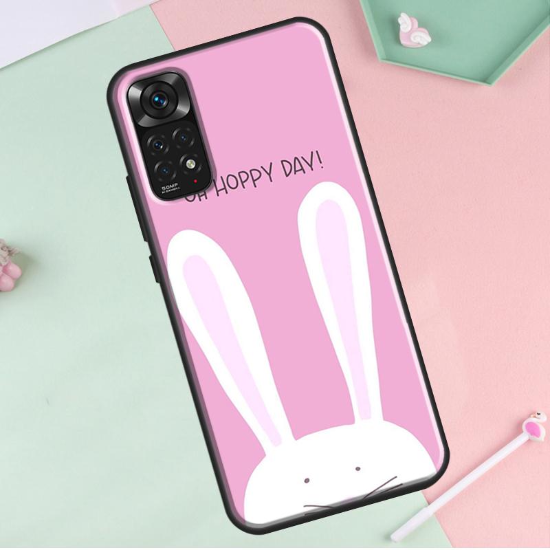 Husă urechi de iepure de iepure pentru Redmi Note 12 Pro Plus Husă pentru Redmi Note 10 8 9 11 Pro 12S 11S 10S 9S 9C 10C 12C