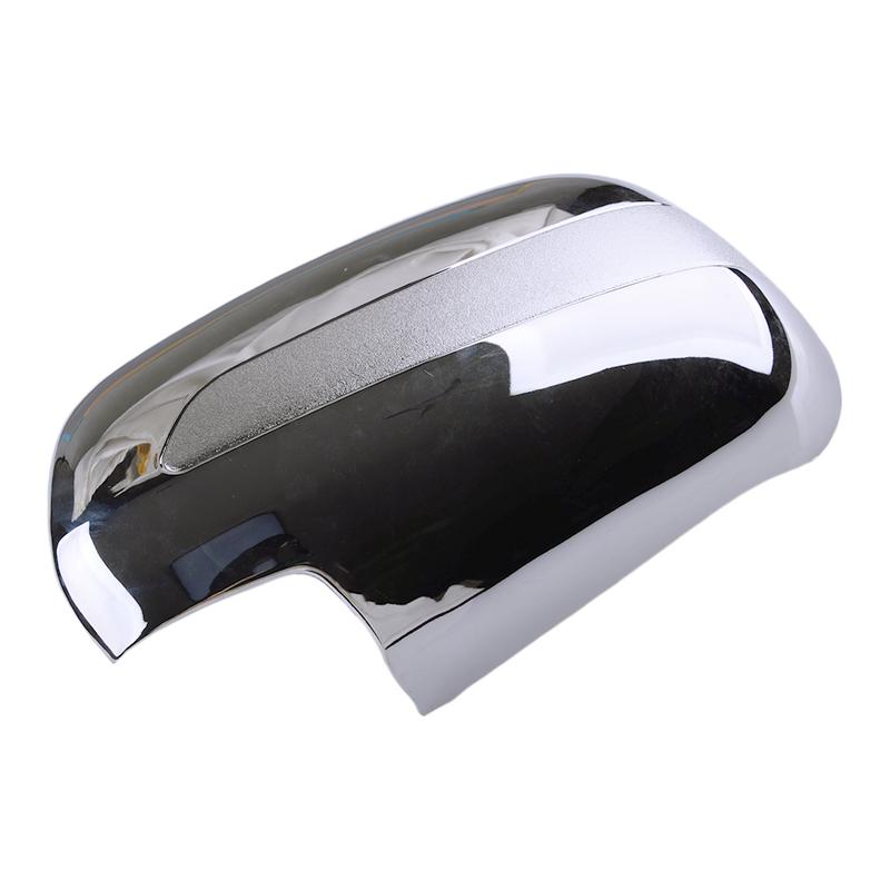 1 Pair Chrome Silver Plastic Car Side Rear View Mirror Cover Trim Fit for Toyota Tacoma 2005 2006 2007 2008 2009 2010 2011