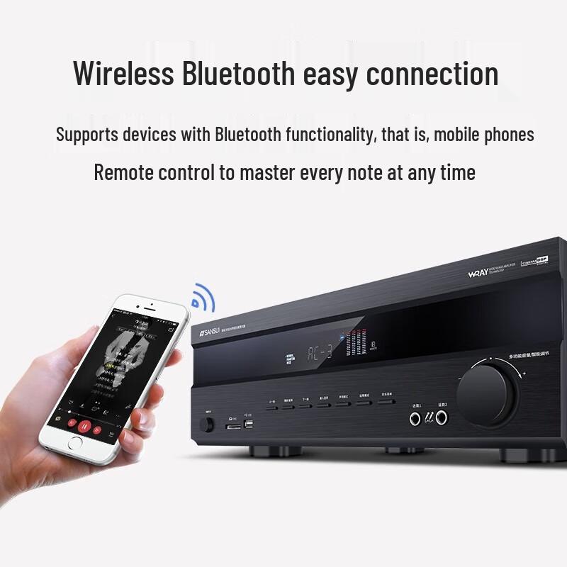 ShanShui F7 5.1 Channel Home Theater and KTV Speaker System CN plug (adapter included)