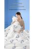 Portable 4-Piece Disposable Bedding Set: Dirt-Proof Duvet Cover, Bed Sheet, Pillowcase