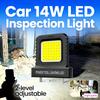 14W Mini Pocket Work Light with 2 Modes Lighting Long-Lasting Strong Light for Garage Car Repair Camping Fishing