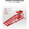 1pcs  Hydraulic Car Ramps 5T 11000lbs Low Profile Car Lift Service Ramps Truck Trailer Garage, Height Hydraulic Vehicle Ramps