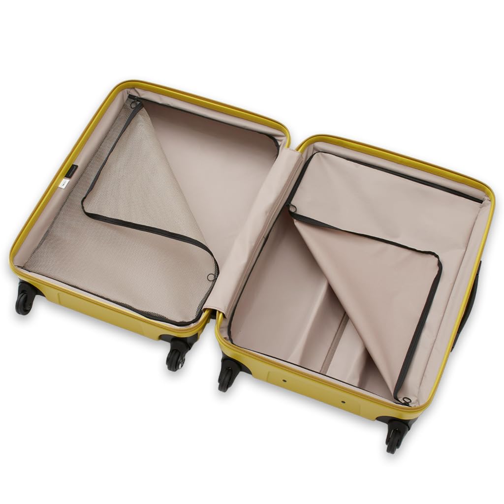 Walizka Duża Duża Pojemność Rozmiar L 5 nocy 6 dni 6 nocy 7 dni 68L Blokada kółek Ciche kółka Tkanina wewnętrzna 10 lat gwarancji Wyprodukowano w Japonii