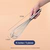 Stainless Steel Hand Whisk Set