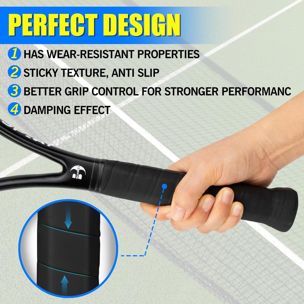 VORHI ZORIG Tennis Racket Grip Tape Tennis Sweatband Badminton Grip