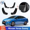 For Nissan Versa Sunny     Fender Mudflaps Splash Guards Mudguards Mud Flaps Car Accessories