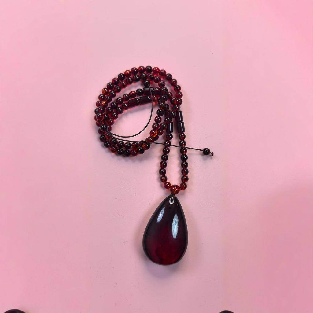 Damen Blutbernstein Quadrat Honigwachs Armband - Vielseitiger Chinesischer Stil Schmuck