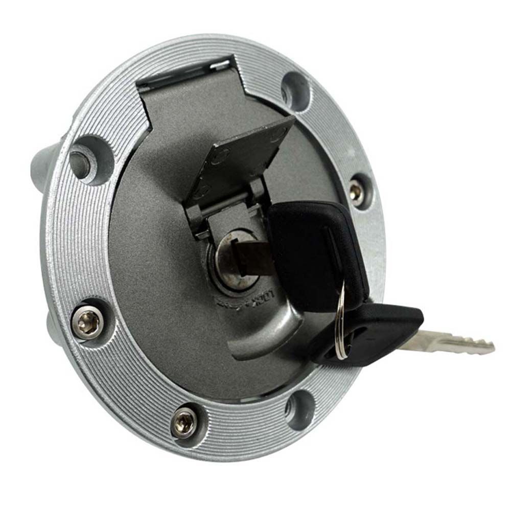 Ocelové Motocyklové Díly Víčko Nádrže na Olej Motocyklu Kryt Palivové Nádrže s 2 Klíči