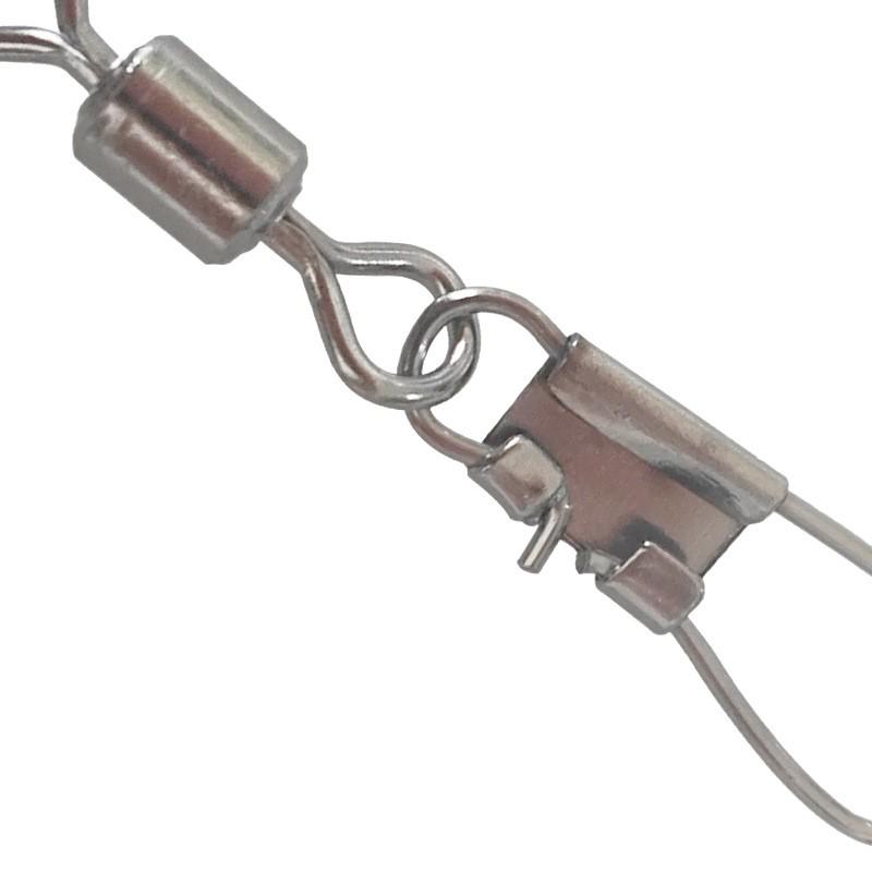 Bulk B-Type Figure-8 Snap Swivel 246810 Quick Release Fishing Connector Buckle Accessories
