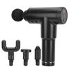 Electric Fascia Massage Gun Body Muscle Relaxation Fitness Equipment Massager 110‑240V BlackAU Plug