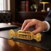 Zinc Zinc Alloy Ruyi Abacus Ornament 18cm Feng Shui Prosperity Abacus Decor Chinese Business Gift  Office