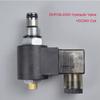 Hydrauliczny zawór elektromagnetyczny nabojowy gwintowany 2-pozycyjny 2-drogowy normalnie zamknięty DHF08-220H LSV08-2NCP-M DC12V/DC24V/AC220V 250bar