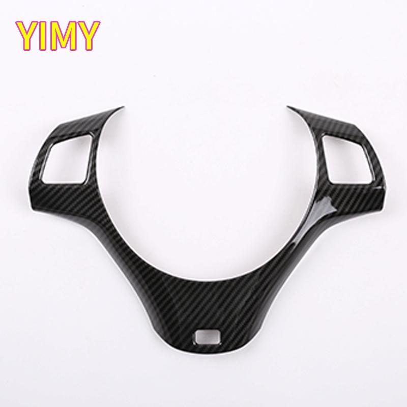 ABS Plastic Car Steering Wheel Button Decoration Frame Trim Suitable for BMW 1 3 Series X1 E82 E84 E87 E90 E92 E93 2004-2012