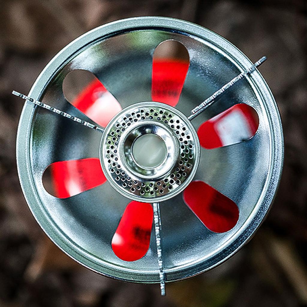 Outdoor Camping Stove Backpacking Gases Stove Burner with Windproof Design for Outdoor Cooking Camping Picnic Hiking