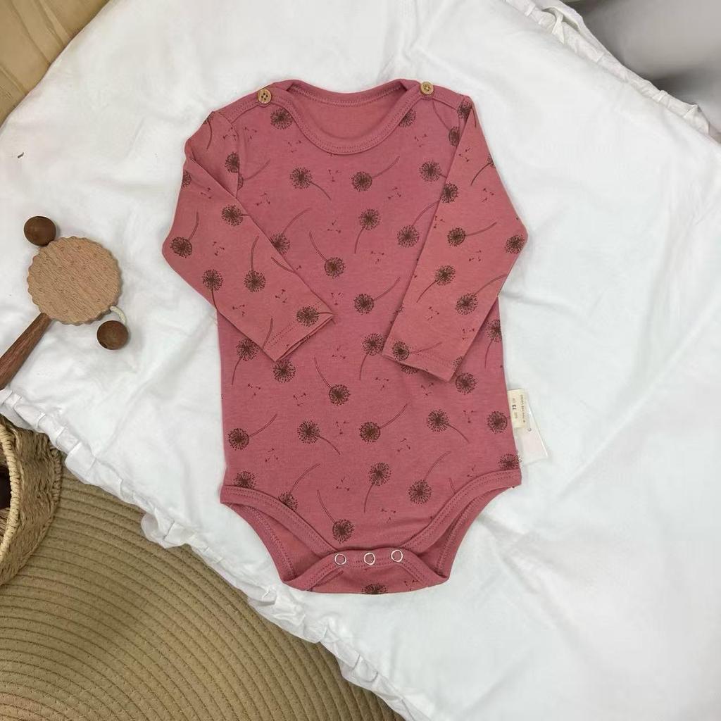 BabyClothes Unisex A-Category Cotton Infant Bodysuit Set – 3-Piece Seasonable, Cute Cartoon Pattern Diaper Cover