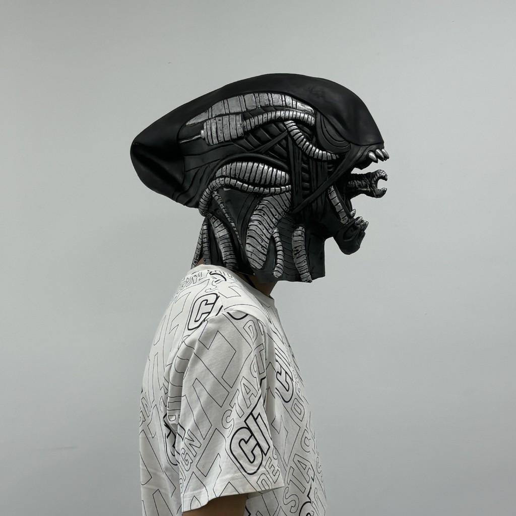 Cosplay Horror Alien Mask For Halloween Role Playing Props And Theme Celebrate