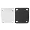 Chrome Plating Silver Iron Electric Guitar Neck Connecting Plate with 4Pcs Screws
