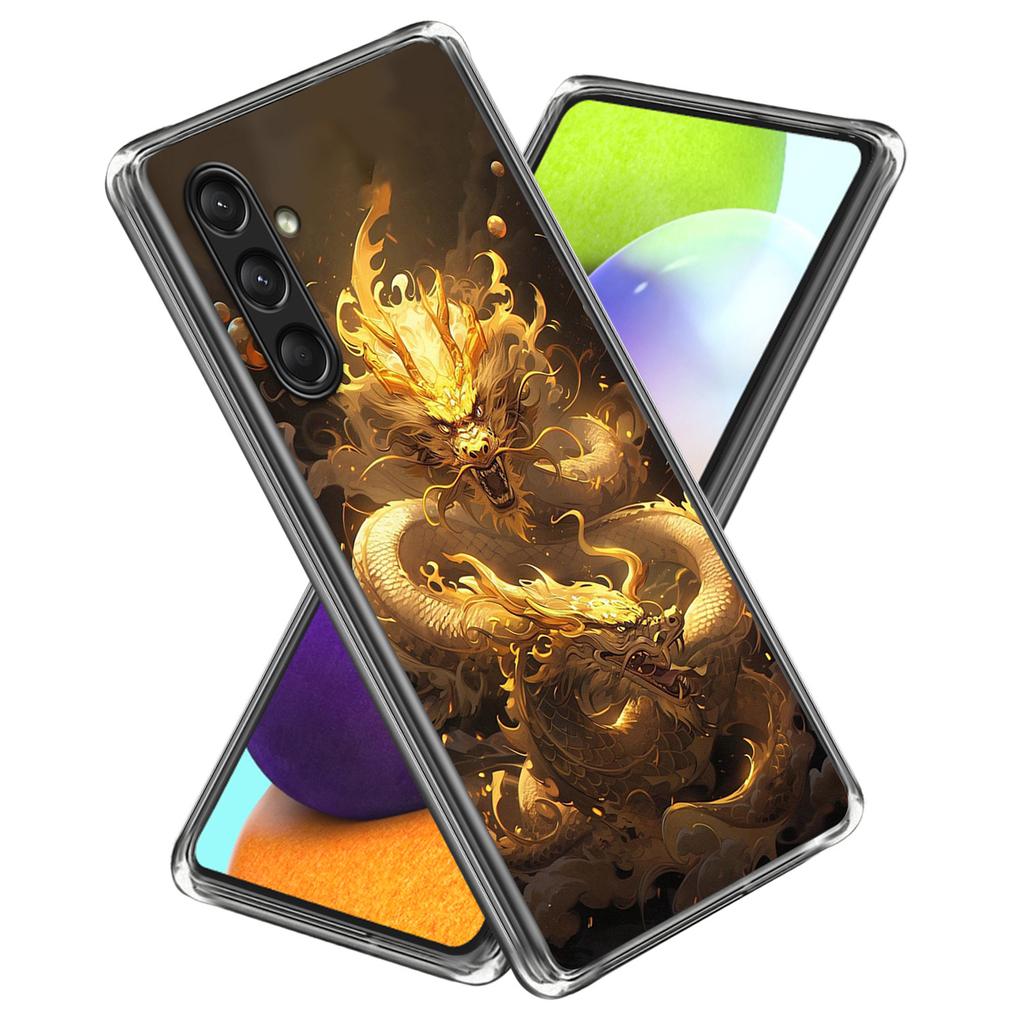 For Samsung Galaxy A16 5G/A16 4G Case Shock-Absorbent TPU Pattern Printed Phone Cover