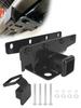 Largoods Jeep JK Wrangler Rear Tow Receiver Easy Trailer Hitch Hitch Cover Kit for Wranglers Hitch, Square, Installation, 2-Inch Member, & 2007-2018