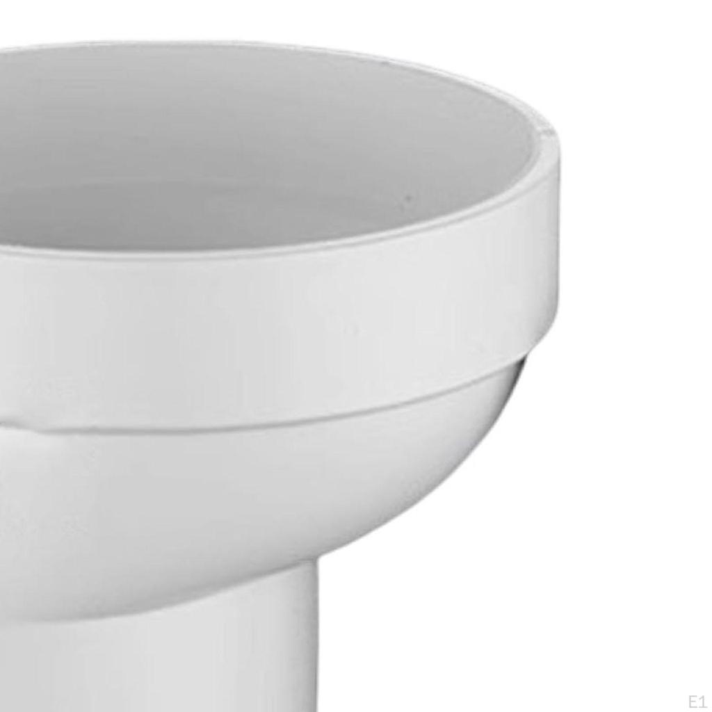 Bathroom Connector for Toilet Offset Hose PVC Adapter Waste Systems