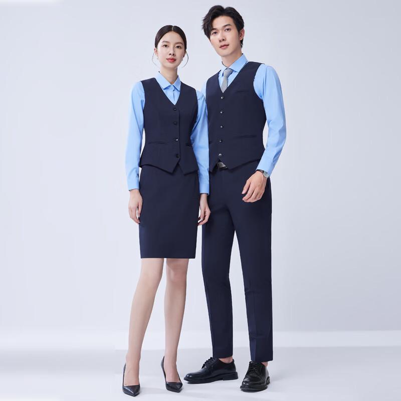 Teluoman Unisex Business Formal Suit Set