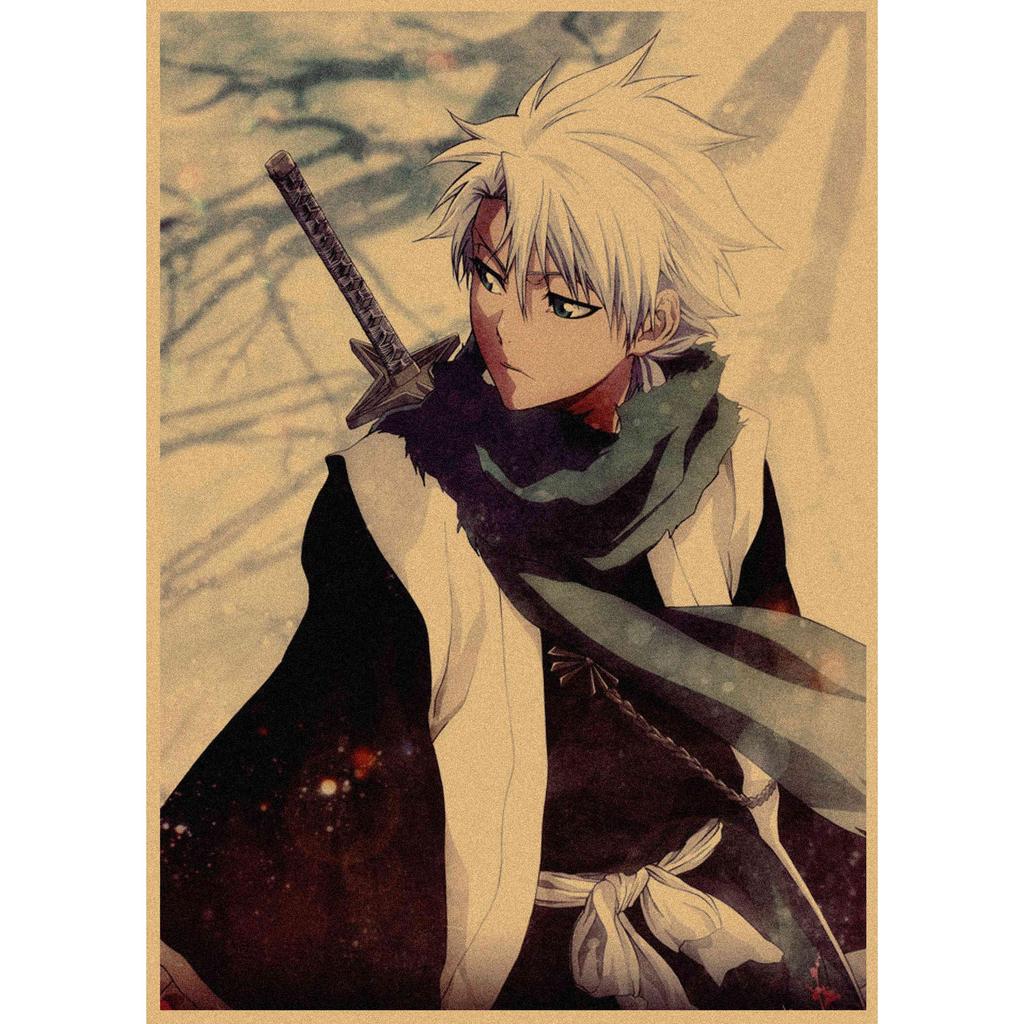 Bleach Anime Retro Kraft Paper Poster Wall Decoration