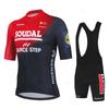 Set Tricou Ciclism Echipa Soudal Quick Step Vară Bicicletă Respirabil Bărbați MTB Haine Bicicletă Maillot Ropa Ciclismo Costum Uniformă