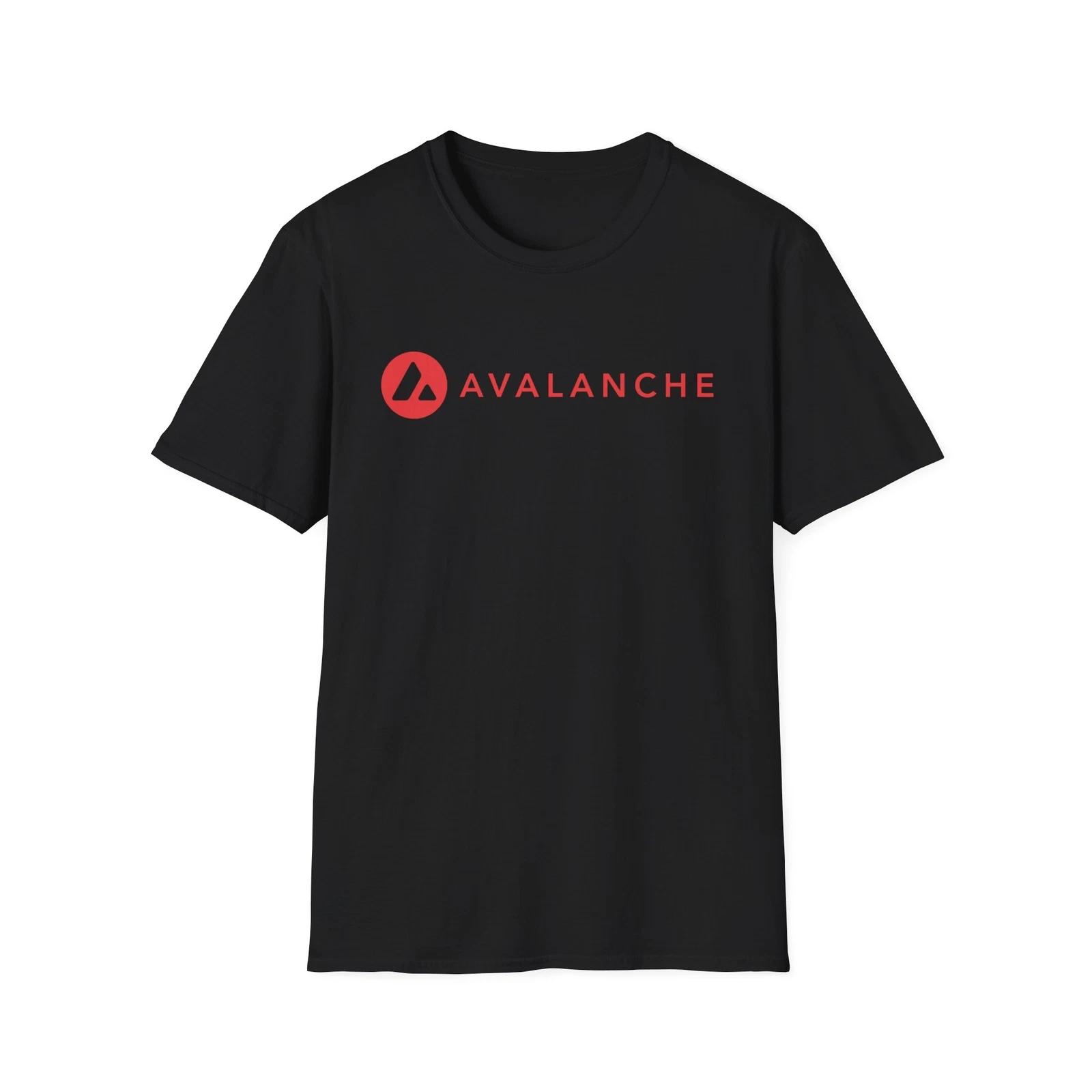 

Avalanche AVAX Crewneck T-shirt Crypto Shirt Cryptocurrency Tee Blockchain Gift 3XL