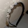 1 Stück Hochglanz Strass-Stirnband für Damen High-End-Gefühl Französischer Süßer und Cooler Mädchenstil Stirnband Haaraccessoires Sind für Damen Geeignet