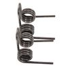 2Pcs Stainless Steel Torsional Spring Large Size Torsional Spring for Wire Stripping Repair Replacement Sturdy Reliable