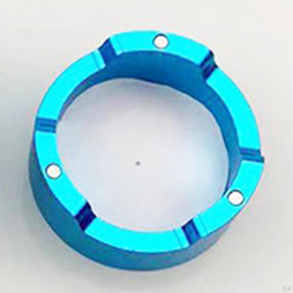 Pool Cue Chalk Holder Organizer Round Shape Easy To Use Carrier Case Metal