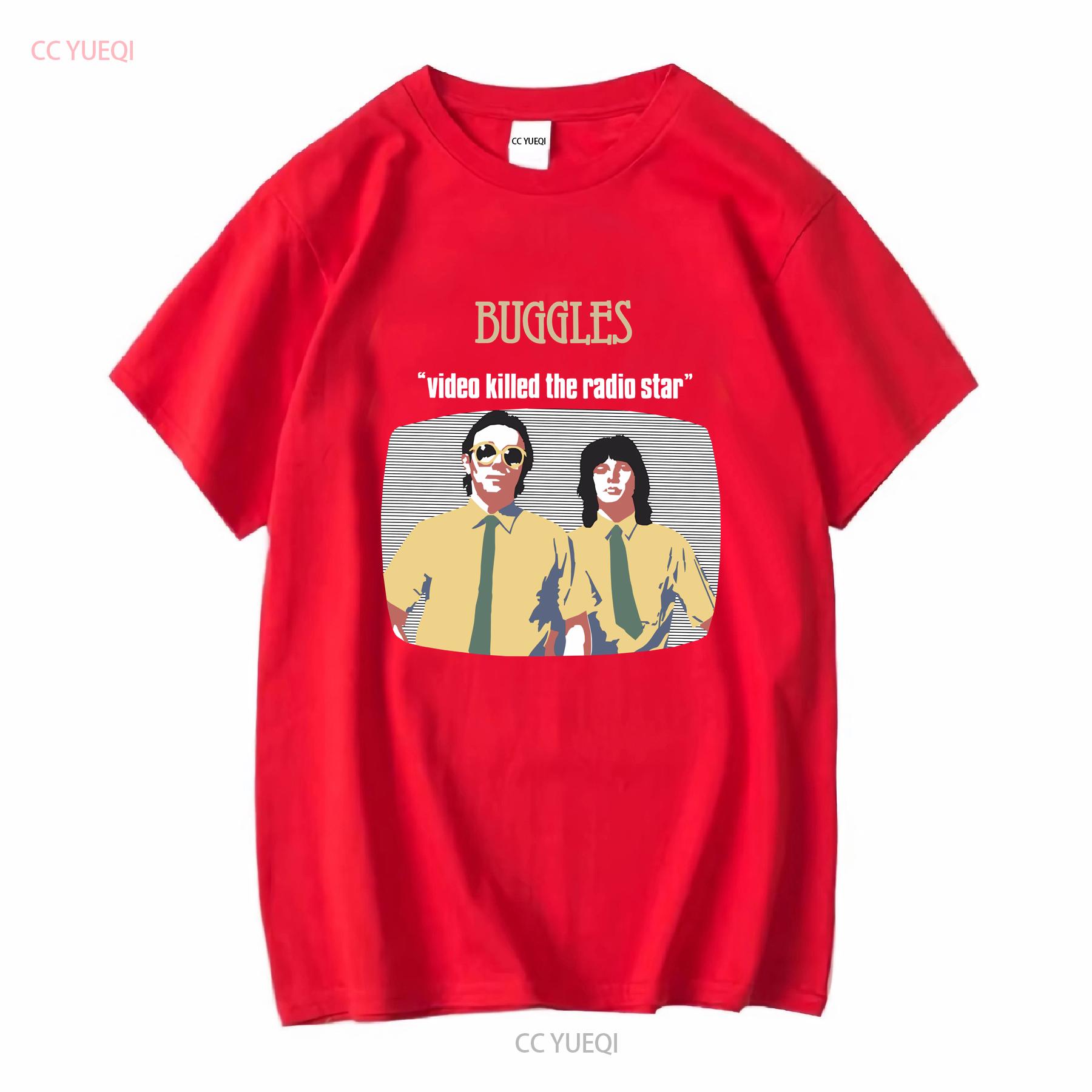 

The Buggles Британская группа Новой волны Футболка Video Killed Radio Star M 2XL с длинным или коротким рукавом винтажная Стирка S