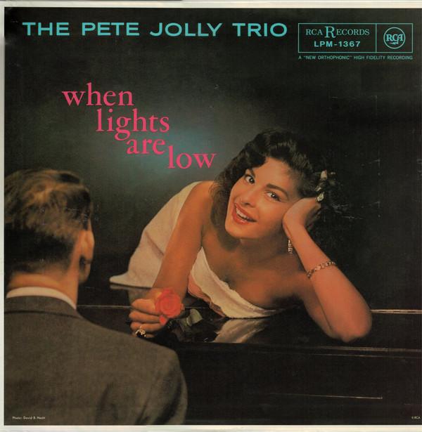 

LP Record PETE JOLLY TRIO - When Lights Are Low RGP1085 RCA 1994 Japan Jazz Used