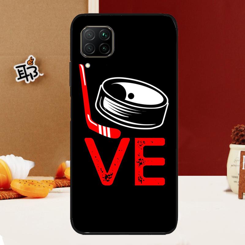 Ice Hockey Player For Huawei Nova 12s 12i 7i 8i 11i 11 9 10 SE Y60 Y61 Y70 Y72 Y73 Y90 Y91 P30 P40 Lite Case