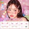 New Color Music Event Facial Makeup Patch Tattoo Waterproof Sweat Disposable Cute Butterfly Birthday Face