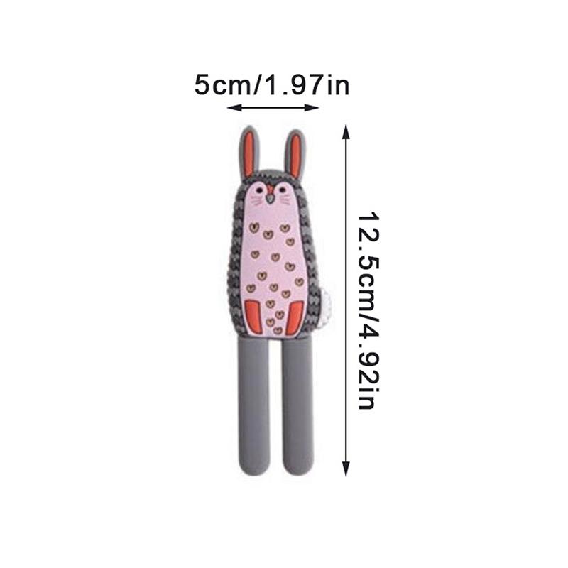 Roztomilé magnetické háčky Odnímatelná nálepka na lednici Magnet na vzkazy na lednici Věšák na kabáty Držák na klíče Úložný háček