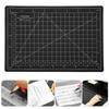 4pcs Scale Grid Design Model Cutting Pad Non-Slip Base Craft Carving Mat Cutting Mat  For Crafters