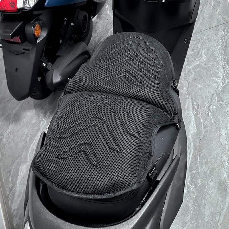Motorcycle Pads Two-Seater Dirt Cycle Seat Cushion For Motorcycle High Elasticity Moped Accessories Pillion Cover For Long