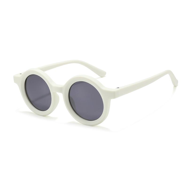 Cute Round Frame Kids Sunglasses UV400 Protection Soft Silicone Sun Glasses for Boys Girls Summer Beach Eyeglasses Eyewear