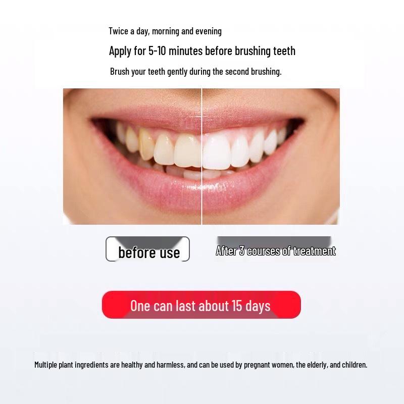 Teeth Whitening Pen - Removes Stains, Brightens & Cleans Yellow Teeth