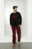 Akbeniz WelSoft Polar Men's Christmas Pajama Set 6798