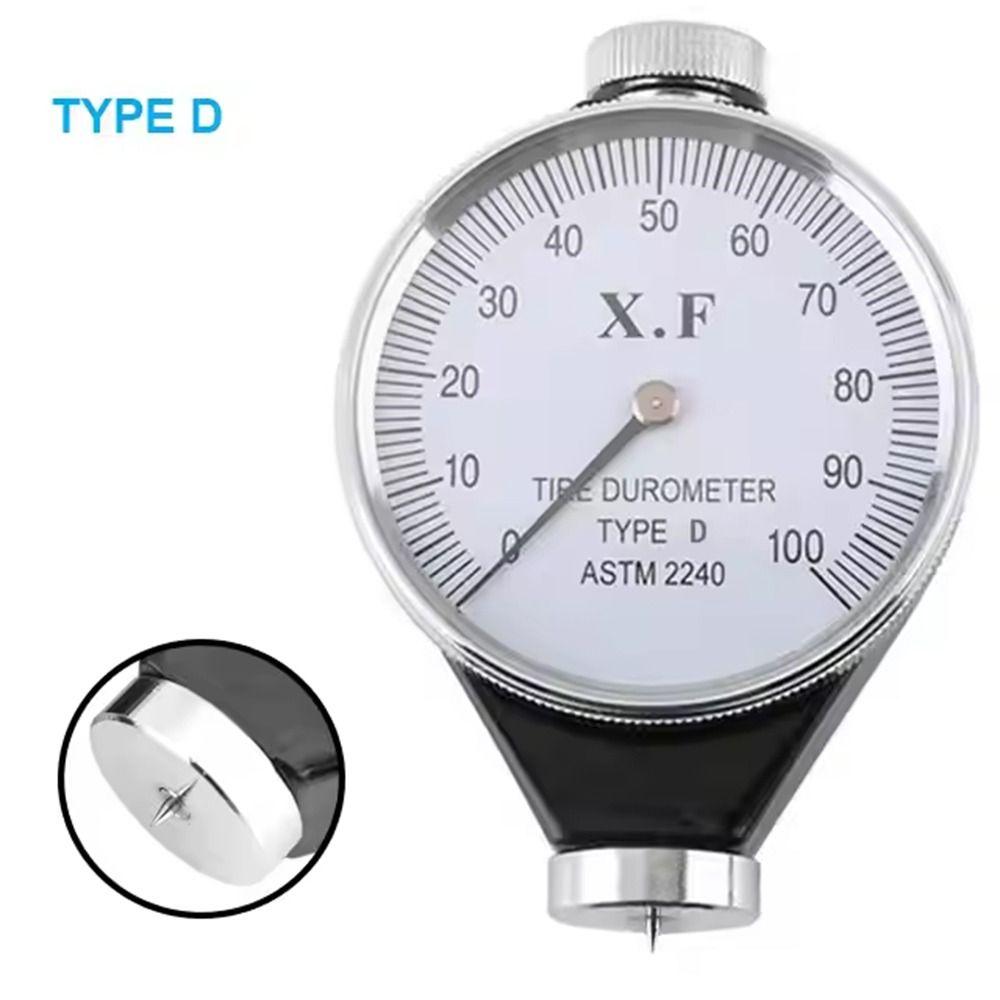 Shore Type A/O/D Hardness Tester Meter Large LCD Display Digital Hardness Meter