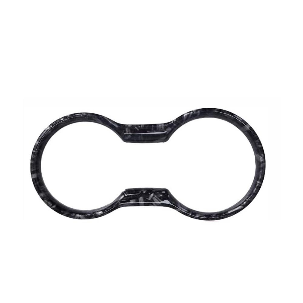 Car Interior Trim Molding Cup Holder Cover Accessories for Ford Mustang 2015- 2022