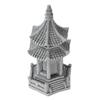 Miniature Stone Pagoda Statue Realistic Craftsmanship Durable Garden Decor Zen Accessories Pavilion Decorations Mini