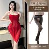 Sexy Lingerie Red Hot Nightclub Sexy Uniform Temptation Pure Lust Perspective Neck Hanging